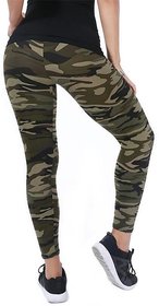Sasta Collection Army print Jegging for Girls  Woman ( 28  30)