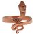 Parakash Gems Pure Copper Snake Ring Surya Energized Tamba Adjustable Ring
