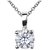 Silver American Diamond  Pendant for Women by  Jaipur Gemstone