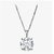 Natural American Diamond Sterling Silver Pendant by Jaipur Gemstone