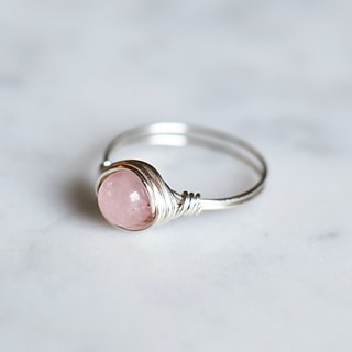 5 Ratti Lab Certified Stone 100% Original rose quartz  Silver Ring for unisex by JAIPUR GEMSTONE