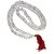 Jaipur Gemstone  Stone Sphatik Beaded String  Mala for Unisex
