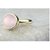 8 Carat Original Natural Panchdhatu Certified rose quartz Adjustable Ring by JAIPUR GEMSTONE