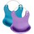 Right traders Bib Waterproof Silicone Colorful Baby Bibs(pack of 1)