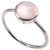 8.5 Carat Natural Stone Silver rose quartz Ring for unisex by RATAN BAZAAR