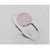 9 Carat Ring with lab Report Silver rose quartz Stone ring by RATAN BAZAAR