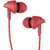 boAt BassHeads 100 In the Ear Wired Headset (Furious Red)