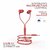 boAt BassHeads 100 In the Ear Wired Headset (Furious Red)