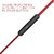 Boat Bassheads 172 Wired Headset Raging Red In The Ear