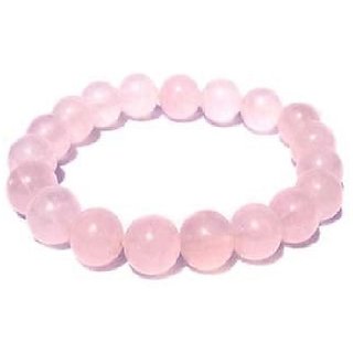 Original Rose quartz Bracelet Lab Certified Stone by CEYLONMINE