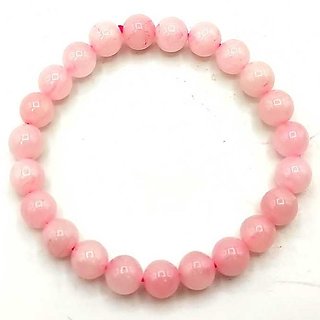 Rose quartz Bracelet  for Mens & Women by CEYLONMINE