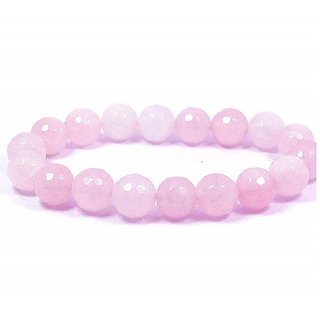 Rose quartz original  lab certified  Bracelet for astrological purpose by CEYLONMINE