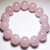 Natural  Rose quartz Stone Bracelet for Astrological Purpose  Bracelet by CEYLONMINE
