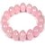 Rose quartz Bracelet for Men  Women by CEYLONMINE
