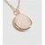 6 ratti Natural Without chain Gold Plated  rose quartz  Pendant by Jaipur Gemstone