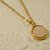 rose quartz Pendant with 100% Original 9.5 Ratti Lab Certified Without chain Gold Plated Pendant by Jaipur Gemstone