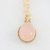 6 RATTI Gold Plated rose quartz Pendant Without chain by Ceylonmine