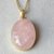 7 ratti stone pure rose quartz Gold Plated Pendant Without chain by Ceylonmine