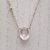 Natural Lab Certified 7 carat 100% Original rose quartz Pendant Without chain by Ceylonmine