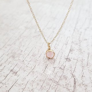 Natural & Unheated Stone 9 Ratti rose quartz Gold Plated Pendant Without chain by Ceylonmine