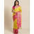 Sharda Creation Yellow And Pink Embellished Saree