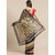 Sharda Creation Red And Black Polka Dot Print Saree