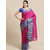 Sharda Creation Wine And Blue Embellished saree