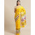 Sharda Creation Yellow Printed Saree