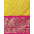 Sharda Creation Yellow And Pink Embellished Saree