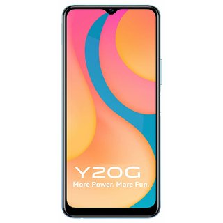 Vivo Y20G (Purist Blue, 4GB, 64GB Storage)