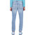 Malachi Men Light Blue Wash Slim Fit Jeans