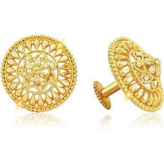 Tradtional 1gm stud gold n micron plated