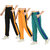 IndiWeaves Women Solid Fleece Lowers/Track Pants (Pack of 3)