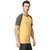 Round Neck Yellow Milange and Army Green Half Sleeve T-Shirt