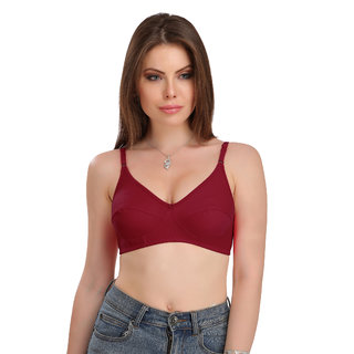 Women Girl Non Padded T-Shirt Bra
