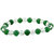 Yuvi Shoppe Sphatik and Jade Crystal Bracelet