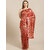 Meia Red And Gold Embellished Art Silk Saree