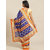 Meia Blue Foil Printed Saree