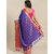 Meia Blue And Pink Embellished Saree