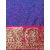 Meia Blue And Pink Embellished Saree