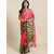 Meia Pink And Black Embellished Saree