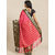 Meia Pink And Black Embellished Saree