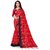 Womens Cotton Madhu Silk Handloom Satin Patta Saree Printed Dyed Fancy Sari