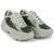 Fausto Women's Light Green Sports & Outdoor Lace Up Running Shoes
