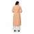 Dhumketu Light Orange Fusion Straight Poly Viscose Kurti