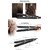 Kemei Professional Hair Straightener Dual-use 220c Iron Curler Styling Tools
