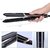 Kemei Professional Hair Straightener Dual-use 220c Iron Curler Styling Tools