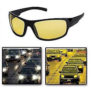 Alpha Night Vision Free-size Unisex Sunglasses Easy Day and Night HD Vision