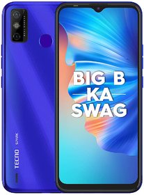 Tecno Spark 6 Go (Aqua Blue, 64GB) (4GB Ram)