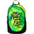 Timus Tropico Green Color Polyster Fabric 28Ltr Backpack With Headphone Slot - D13L28TR